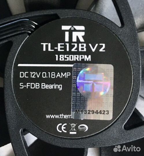 Вентилятор для корпуса пк Thermalright TL-E12B V2