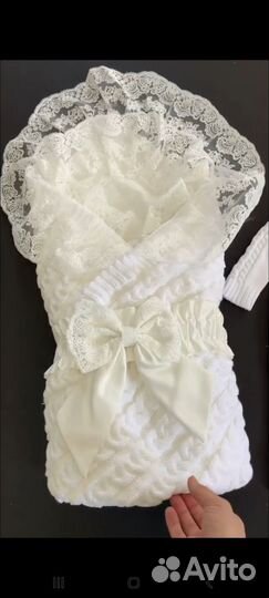 Конверт плед на выписку