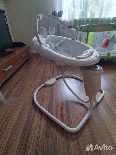 Детские электронные качели graco