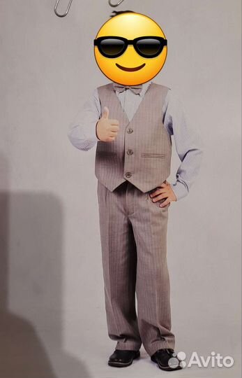 Костюм на выпускной для мальчика 122- 128