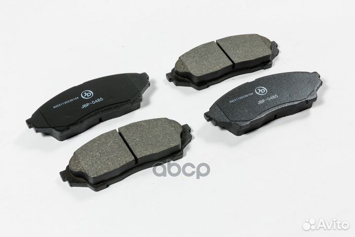 Колодки тормозные дисковые, передние JBP0485 Just