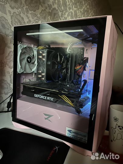 Корпус для пк розовый