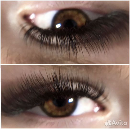 Наращивание ресниц на дому