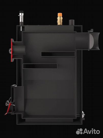 Твердотопливный котёл 50 квт