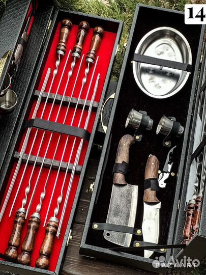 Шашлычный набор Адлер