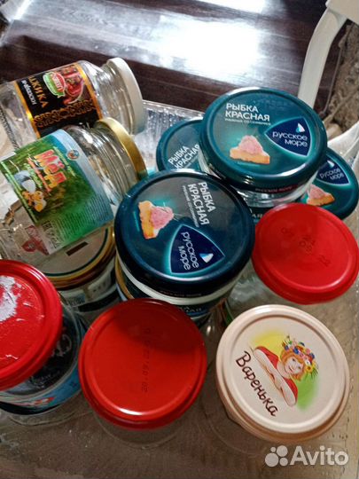 Банки стеклянные с крышками бесплатно