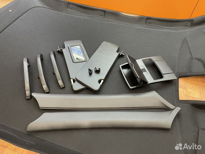 Комплект чёрного салона Лада Приора Black