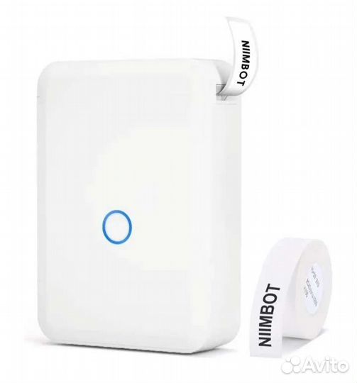 Карманный мини термопринтер niimbot D110