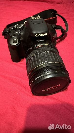 Зеркальный фотоаппарат canon 600d + 2 объектива
