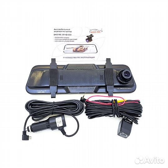 Видеорегистратор в зеркале Sho-me sfhd-590(2 кам.)
