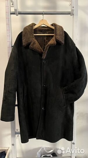 Дубленка натуральная мужская размер 54 56