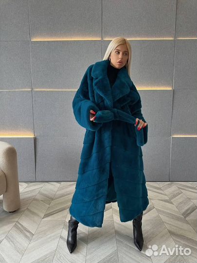 Шуба под норку премиум