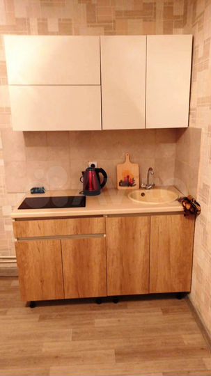 1-к. квартира, 17,6 м², 1/4 эт.