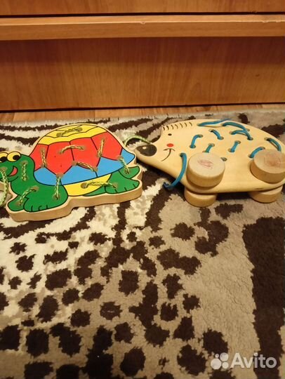 Развивающие деревянные игрушки