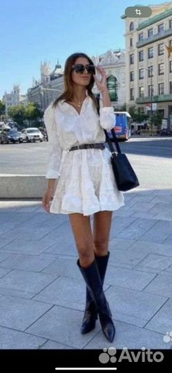 Платье белое hm