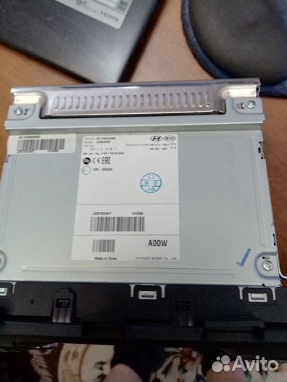 Штатная магнитола на kia-rio 4