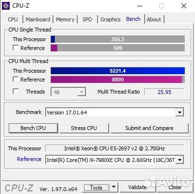 Сборка из 2х Процессоров Xeon E5-2697V2