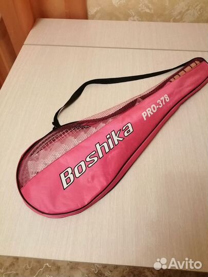 Ракетки 2шт,воланчики 12 шт, футляр в подарок