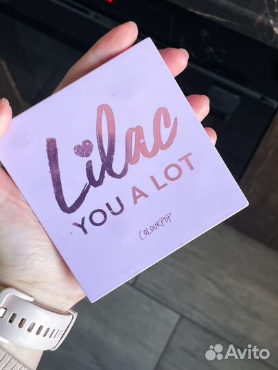 Colourpop тени Lilac you a lot