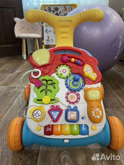Каталка-ходунки Amarobaby Study
