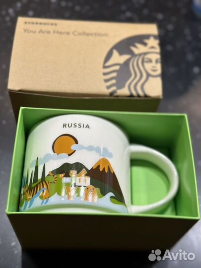 Starbucks Russia you are here кружка
