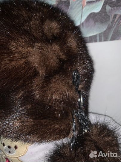 Шапка норковая женская