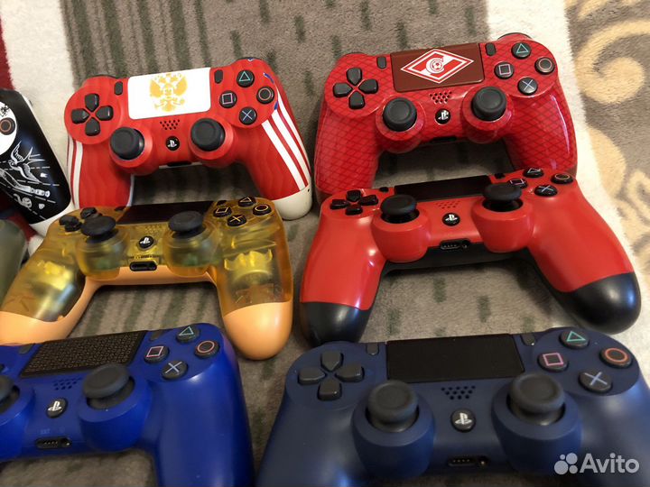 Новые и б/у оригинальные джойстики для PS4