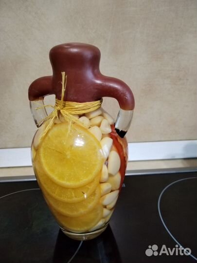 Бутылки декоративные