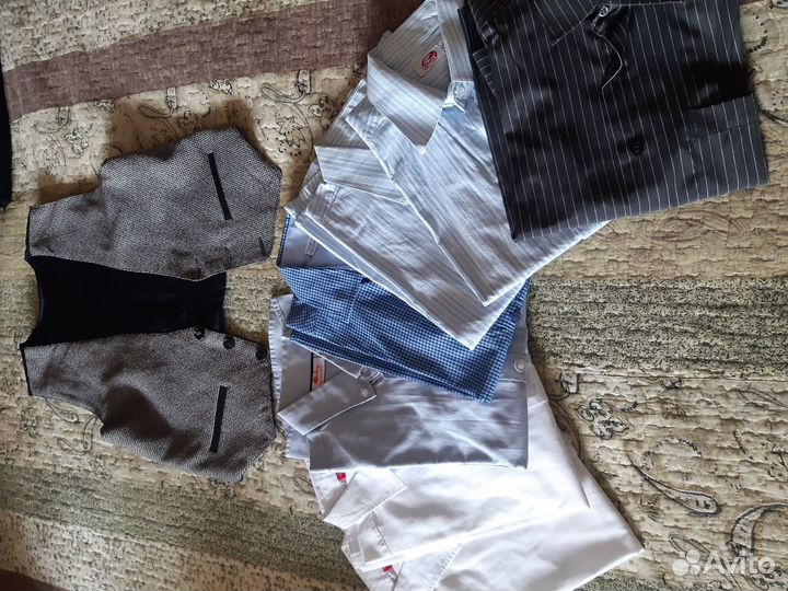 Костюм школьный на мальчика 122