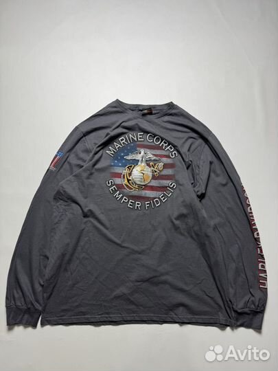 Лонгслив Harley Davidson Marine Corps LS 2019