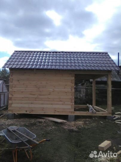 Баня из бруса под ключ
