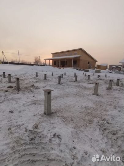 Фундамент жб сваи