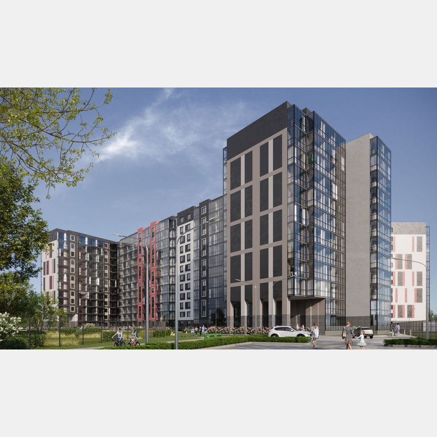 Квартира-студия, 30,6 м², 4/12 эт.