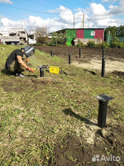 Винтовые сваи под ключ