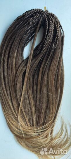 Новый Де комплект кос с распущенным концом