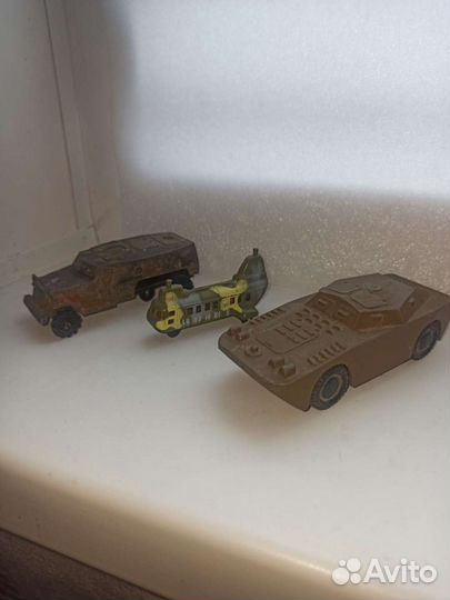 Машинки металлические СССР