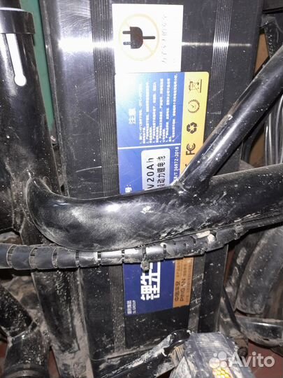 Электровелосипед бу куплен в октябре прошл года