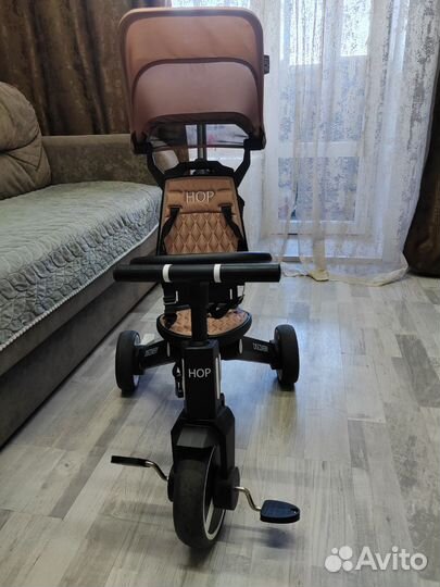 Трехколесный велосипед с родительской ручкой