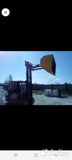 Ковш на вилочный погрузчик