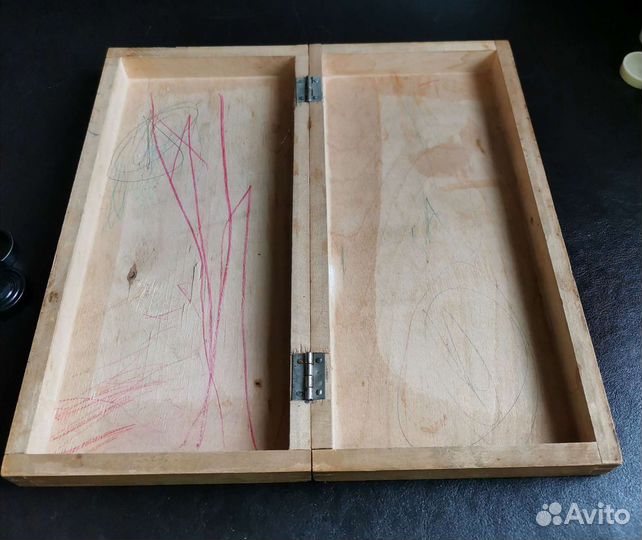 Шашки СССР Карболит домино