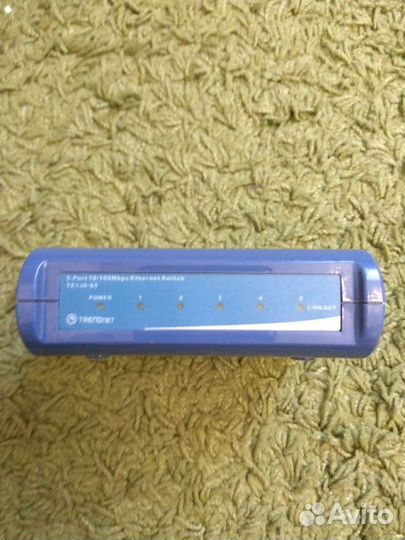 Свитч (хаб) Trendnet TE100-S5/RU
