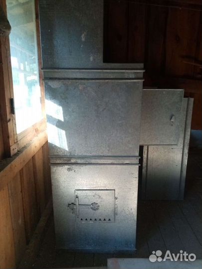 Печь с духовкой, контромарка, новая