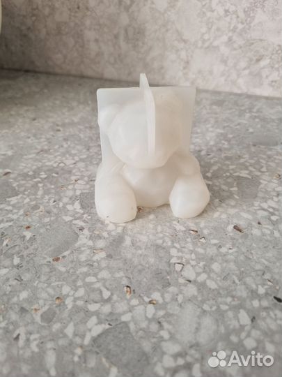 Силиконовая форма мишка