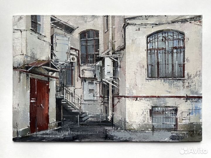 Картина маслом Дворы Петербурга пейзаж