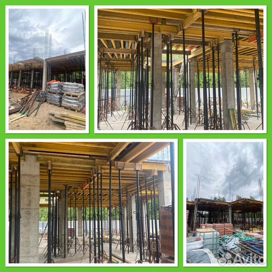 Аренда опалубки для перекрытия