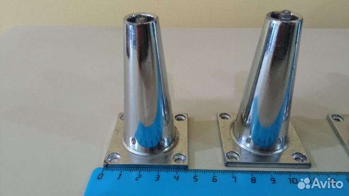 Ножки для пуфика металлические высота 7.5 см