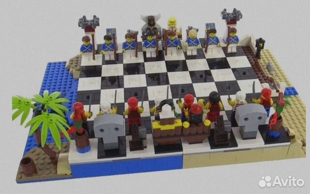 Lego шахматы пираты