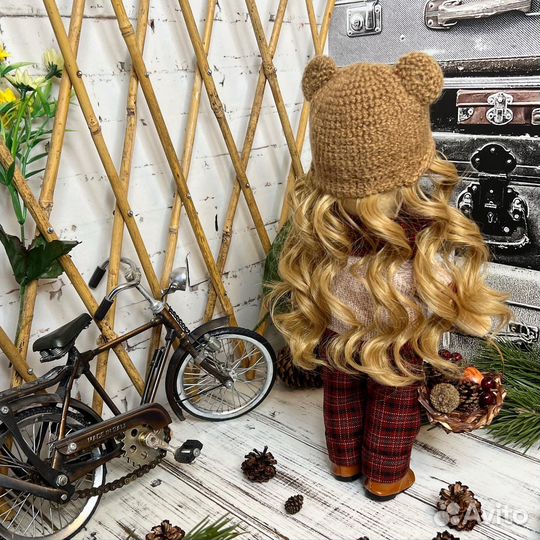 Кукла Тильда-медвежонок Рост 30 см