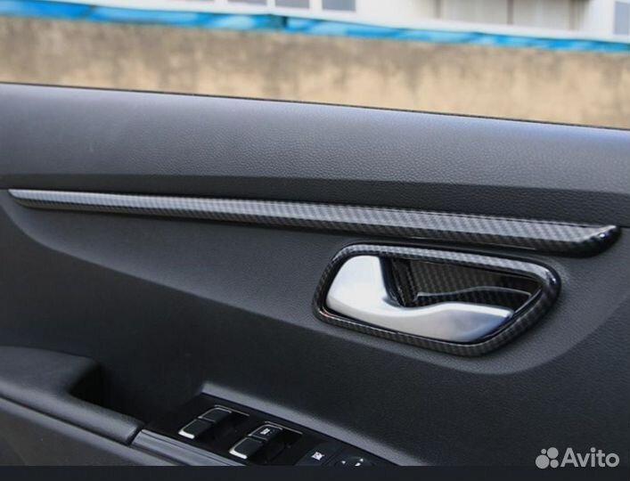 Накладки на внутреннюю часть двери KIA RIO 4