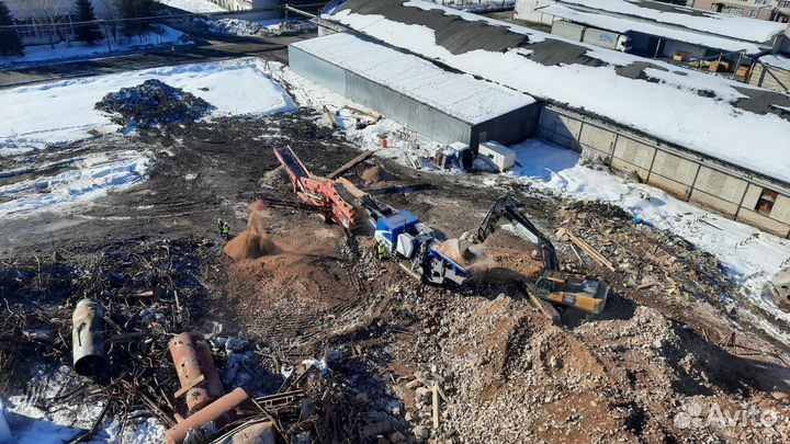 Щековая дробилка аренда